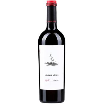 Leleka Wines Merlot Red Dry Wine 12.8% 0.75l
