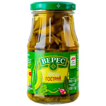Veres Hot Pepper 260g