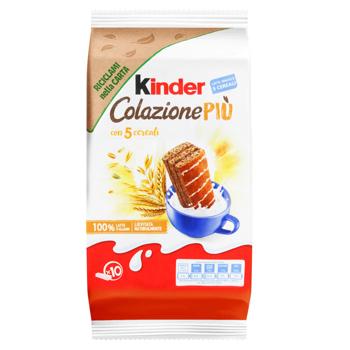 Kinder Colazione Piu Sponge Cake with 5 Cereals and Cocoa 290g - buy, prices for NOVUS - photo 1