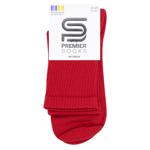 Шкарпетки Premier Socks Преміум жіночі з високою резинкою р.23-25 червоний