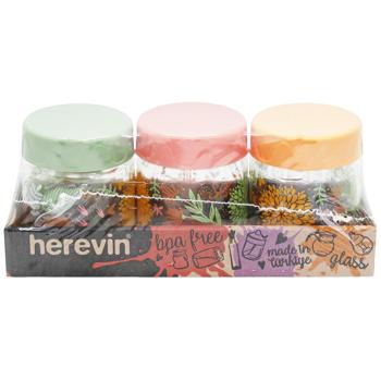Спецовница Herevin Decorated Spice Jar-Botani 200мл х 3шт - купить, цены на - фото 2