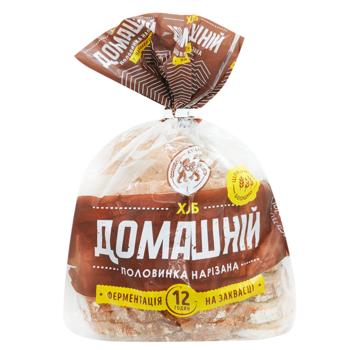 Хлеб Кулиничи Домашний половинка нарезанный 450г