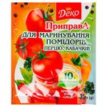 Deko Spice for Marinating Zucchini, Pepper, Tomatoes 30g