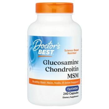 Doctor's Best Glucosamine and Chondroitin with MSM 240 capsules - buy, prices for - photo 1