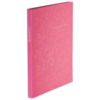 Папка Buromax Barocco рожева з 20 файлів А4 - купити, ціни на Таврія В - фото 1