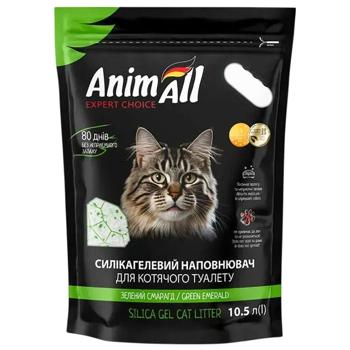 AnimAll Litter Green Emerald cилікагелевий наповнювач 10,5 л - без аромату - купити, ціни на MasterZoo - фото 4
