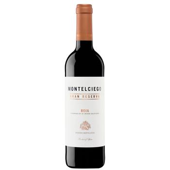 Вино Montelciego Gran Reserva красное сухое 13,5% 0,75л