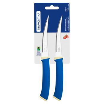 Tramontina Felice Blue Knife 2pcs - buy, prices for Supermarket "Kharkiv" - photo 1