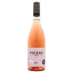 Pierre Zero Non-alcoholic Pink Semi-sweet Wine 0.75l