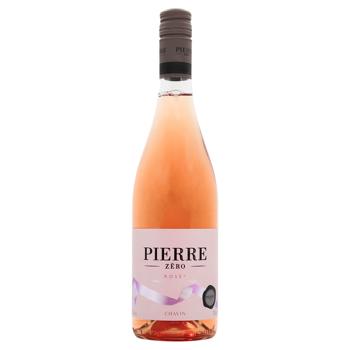 Pierre Zero Non-alcoholic Pink Semi-sweet Wine 0.75l - buy, prices for METRO - photo 1