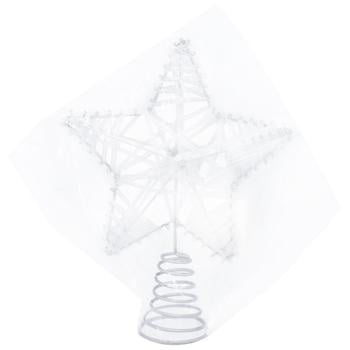 Silver Christmas Tree Topper 20*25cm