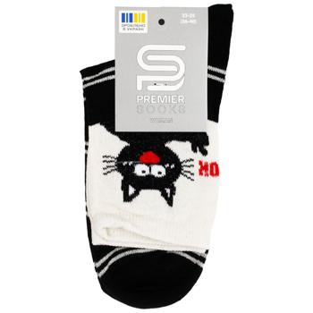Носки Premier Socks женские классические Черные коты р.23-25 в ассортименте - купить, цены на ЕКО Маркет - фото 2