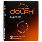 Презервативи Dolphi Super hot 3шт