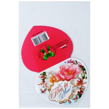 Открытка Валентинка маленькая 65х55мм - купить, цены на Чудо Маркет - фото 4