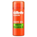 Гель для бритья Gillette Fusion чувствительная кожа 75мл