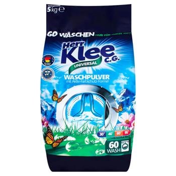 Herr Klee Universal Automat Washing Powder 5kg - buy, prices for MegaMarket - photo 1