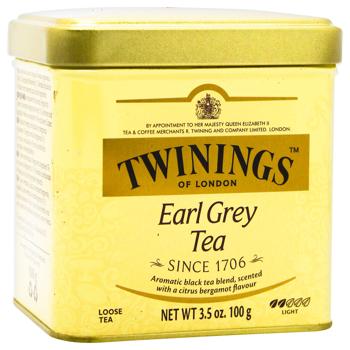 Чай черный Twinings of London Earl Grey 100г - купить, цены на КОСМОС - фото 2