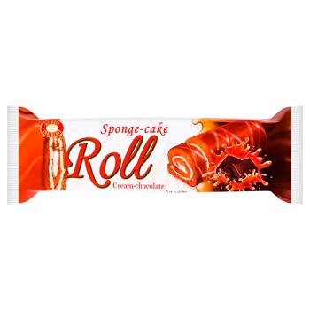 Рулет бісквітний Бісквіт Шоколад крем-шоколад 290г - купити, ціни на Восторг - фото 1