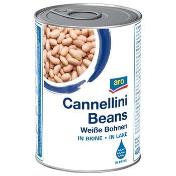 Aro Cannellini Beans in Brine 400g - buy, prices for METRO - photo 1