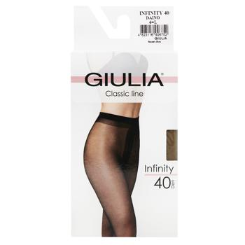 Колготы женские Giulia Infinity 40 Den р.4 Daino