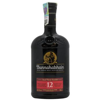 Виски Bunnahabhain 12 лет 46,3% 0,7л - купить, цены на Идеал - фото 1