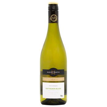 Marcel Martin Sauvignon Blanc VDF Dry White Wine 11.5% 0.75l - buy, prices for - photo 1