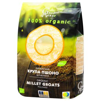 Galeks-Agro Organic Millet Groats 800g - buy, prices for ULTRAMARKET - photo 1