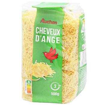 Макаронные изделия Auchan Cheveux D'ange паутинка 500г