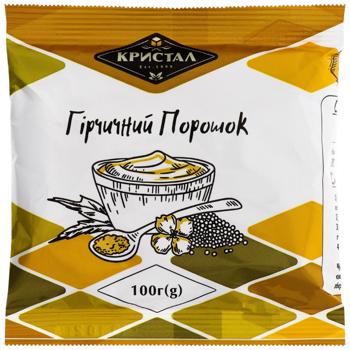 Порошок гірчичний ТМ Кристал 100г - купить, цены на Эпицентр FOOD - фото 1
