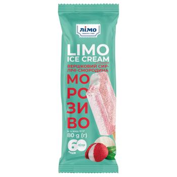 Limo Cream Cheese-Lychee-Сurrant Ice Cream 80g