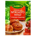 Приправа Kamis до м'ясного фаршу з сушеними помідорами 20г