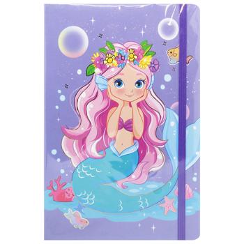 Malevaro Mermaid Notebook on Rubber A6 80 sheets - buy, prices for MegaMarket - photo 4