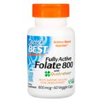 Doctor's Best Folate 800mcg 60 capsules