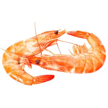 Tinu's Boiled Whole Defrosted White Leg Shrimp 80-100 1kg - buy, prices for METRO - photo 3