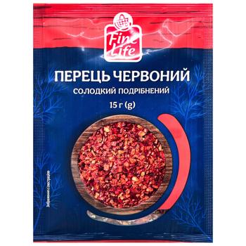 Fine Life Chopped Sweet Red Pepper 15g - buy, prices for METRO - photo 1