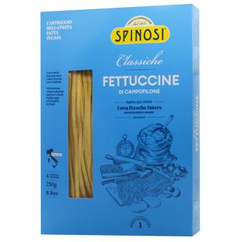 Макаронні вироби Spinosi Fettucine яєчні 250г - купити, ціни на WINETIME - фото 1