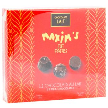 Цукерки Maxim's з молочного шоколаду 120г - купити, ціни на WINETIME - фото 3