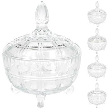 Excellent Houseware Glass Sugar Bowl 200ml in assortment