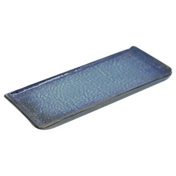 Keram Blue Rectangular Plate 24x10cm - buy, prices for METRO - photo 1