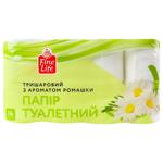 Fine Life Chamomile Aroma 3-ply Toilet Paper 16pcs