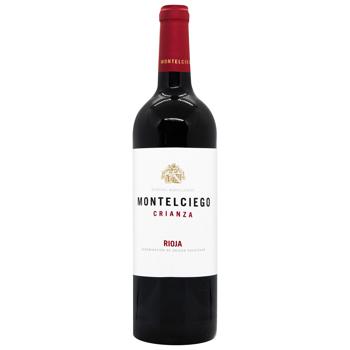 Вино Montelciego Crianza червоне сухе 13,5% 0,75л