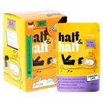 Half&Half Wet Food with Tuna for Sterilized Cats 5+1pcs x 100g