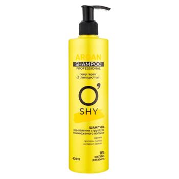 O'Shy Professional Argan Shampoo for Restoring the Structure of Damaged Hair 400ml