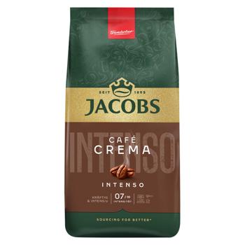 Кофе в зернах Jacobs Cafe Crema Intenso 1кг - купить, цены на NOVUS - фото 1