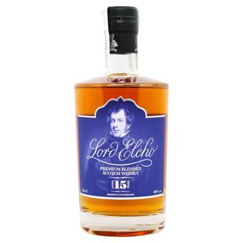 Виски Lord Elcho 15yo 40% 0,7л