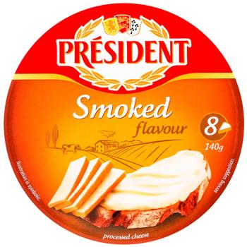 Сыр плавленый President с ароматом копчения 45% 140г - купить, цены на Эпицентр FOOD - фото 2