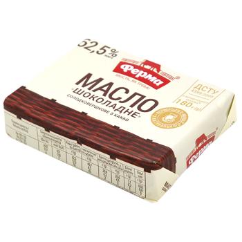 Ferma Chocolate Sweet Cream Butter 62.5% 180g - buy, prices for ULTRAMARKET - photo 4