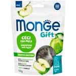 Ласощі для собак Monge Gift Sensitive Digestion з нутом та яблуком 150г