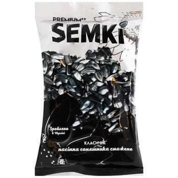 Semki Premium Frying Unsalted Sunflower Seeds 120g - buy, prices for MegaMarket - photo 1