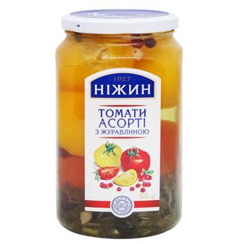 Nizhyn Assoted Tomatoes with Cranberries 920g - buy, prices for - photo 1